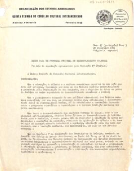 Resolução OEA/Ser./J/11.7 Doc.49 da comissão IV