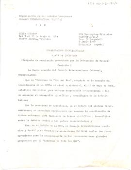 Carta OEA/Ser.J/II.8/ Doc.56, da comissão I