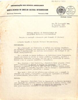 Resolução OEA/Ser./J/11.7 Doc.77 da comissão IV