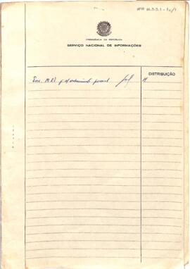 Informação confidencial nº 491/SNI/ABH