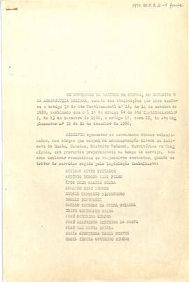 Decisão dos Ministros da Marinha de Guerra, do Exército e da Aeronáutica Militar