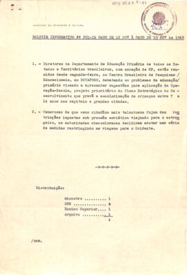 Boletim informativo n° 201, da DSIMEC