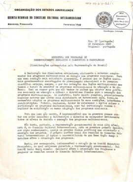 Proposta OEA/Ser./J/11.7 Doc.57