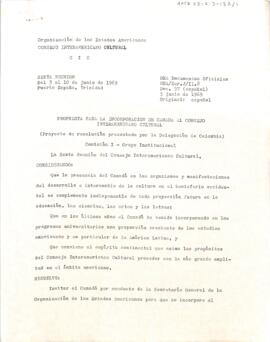Proposta OEA/Ser.J/II.8/ Doc.57, da comissão I
