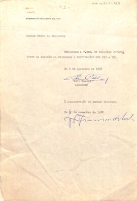 Boletins informativos n° 193 e 194, da DSIMEC