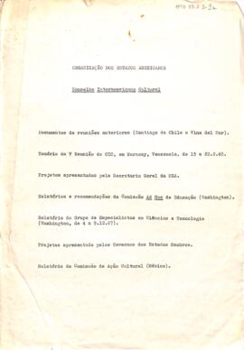 Lista de documentos relacionados ao CIC
