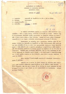 Informe secreto nº 002, da Secretaria Geral do CSN