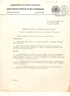 Resolução OEA/Ser./J/11.7 Doc.76 da comissão IV