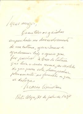 Declaração aos gaúchos