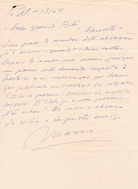 Bilhete para Bilú