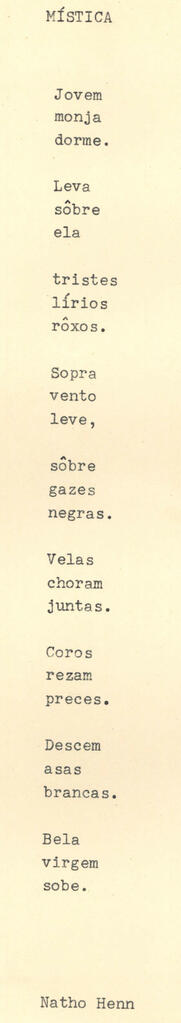 Poema Mística 1