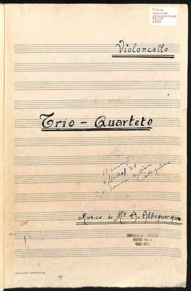096 Trio N° 3 - Trio Quarteto - Violoncello (capa)