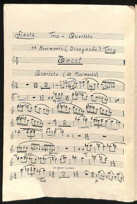 079 Trio N° 3 - Trio Quarteto - Flauta