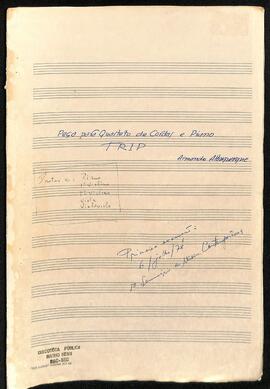 001 Peça para Quarteto de Cordas e Piano - capa