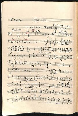 031 Suite Curtos Pensamentos - Violoncelo