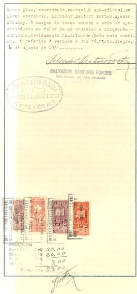 Certidão de óbito Natho Henn (verso)
