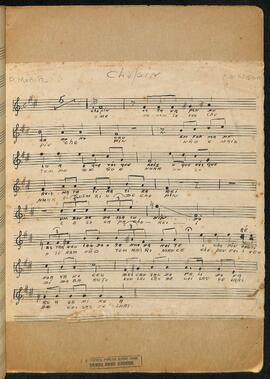 024 Caderno de música Buenos Aires - Chopin