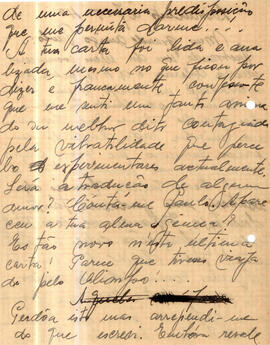 Carta de Natho Henn para Paulo Moritz 2 (segunda página)