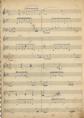 005 Caderno de música Buenos Aires - Coração de baú (Sempre viva)