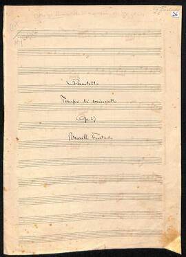 018 Quarteto (Tempo di minuetto)
