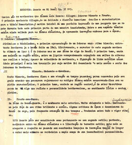 Escrito notas para audição comentada Beethoven