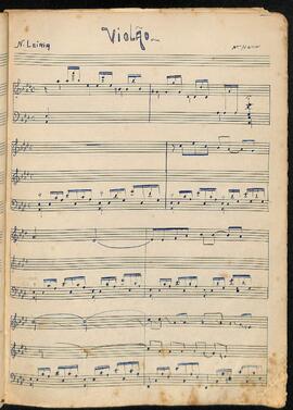 013 Caderno de música Buenos Aires - Violão