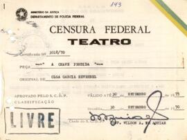 Reverbel, Olga Garcia - A chave perdida