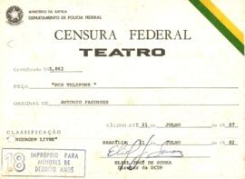 Fagundes, Antônio - Por telefone