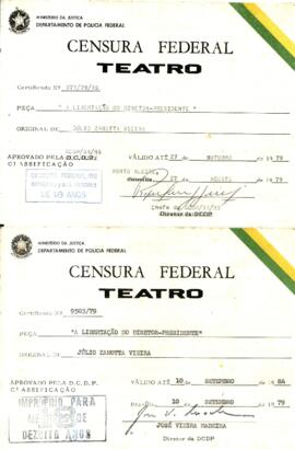 Vieira, Júlio Zanotta - A libertação do diretor-presidente