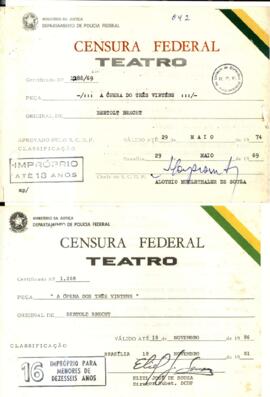 Brecht, Berthold - A ópera dos três vinténs