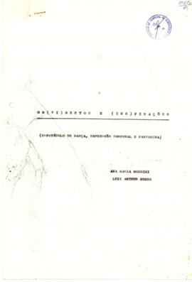 Mondini, Ana Maria e Nunes, Luiz Arthur - MO(VI)MENTOS E (INS)PIRAÇÕES