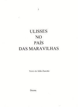 Zanotta, Julio - Ulisses no pais das maravilhas