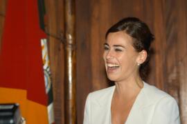 Daniela Escobar no jantar da minissérie: “A Casa das Sete Mulheres”. Autor: Paulo Dias