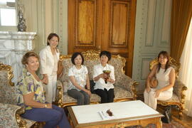 Prefeitura de Terra de Areia com comitiva japonesa no Palácio Piratini. Autor: Paulo Dias
