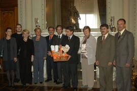 Governador Germano Rigotto recebe convite para 14º Festimalha de Nova Petrópolis. Autor: Paulo Dias