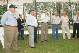 Germano Rigotto participa do lançamento da campanha de Vacinação contra Febre Aftosa em Eldorado do Sul. Autor: Ivan de Andrade