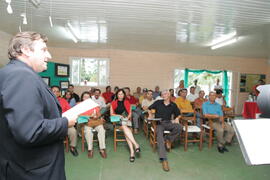 Mauro Sparta, secretário estadual do Meio Ambiente, participa da abertura da Semana de Consciência Ecológica do Horto Florestal do Litoral Norte, em Tramandaí. Autor: Itamar Aguiar