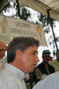 Germano Rigotto participa do lançamento da campanha de Vacinação contra Febre Aftosa em Eldorado do Sul. Autor: Ivan de Andrade