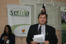 Mauro Sparta, secretário estadual do Meio Ambiente, participa da abertura da Semana de Consciência Ecológica do Horto Florestal do Litoral Norte, em Tramandaí. Autor: Itamar Aguiar