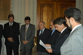 Fórum Social Mundial, assinatura de participação e colaboração. Autor: Paulo Dias