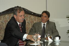 Governador Germano Rigotto, dia 09/01/2003, horário 08:59. Autor: Paulo Dias