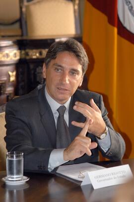 Germano Rigotto em reunião de reitores das Universidades Comunitárias. Autor: Paulo Dias