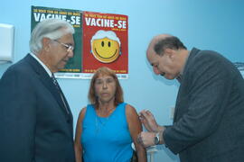 Abertura Oficial da Campanha Nacional de Vacinação do Idoso. Autor: Paulo Dias