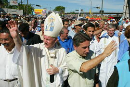 Governador Germano Rigotto durante a 128º Procissão de Nossa Senhora dos Navegantes. Autor: Nabor Goulart