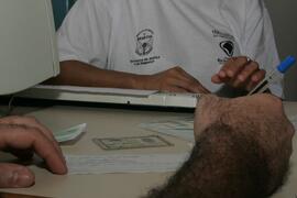 Posto de identificação do Instituto-Geral de Perícias para emissão de carteiras de identidade durante o Operação Verão. Autor: Itamar Aguiar