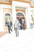 Vice-governador, Antônio Hohlfeldt, participa da entrega do projeto Fala Aí Porto Alegre ao Prefeito de Porto Alegre, José Fogaça. Autor: Ivan de Andrade