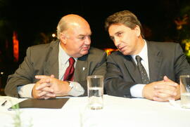 Governador Germano Rigotto, dia 22/03/2003, horário 21:20. Autor: Nabor Goulart
