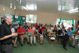 Mauro Sparta, secretário estadual do Meio Ambiente, participa da abertura da Semana de Consciência Ecológica do Horto Florestal do Litoral Norte, em Tramandaí. Autor: Itamar Aguiar