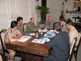 Reunião das Defesas Civis do Rio Grande do Sul, Santa Catarina e Paraná. Autor: Alfonso Abraham