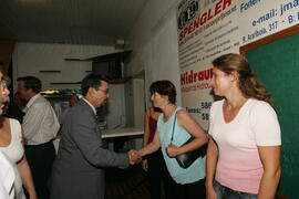 Governador em exercício, Antônio Hohlfeldt, participa do Baile da Saudade, evento integrante do Kerb in Ivoti. Autor: Ivan de Andrade